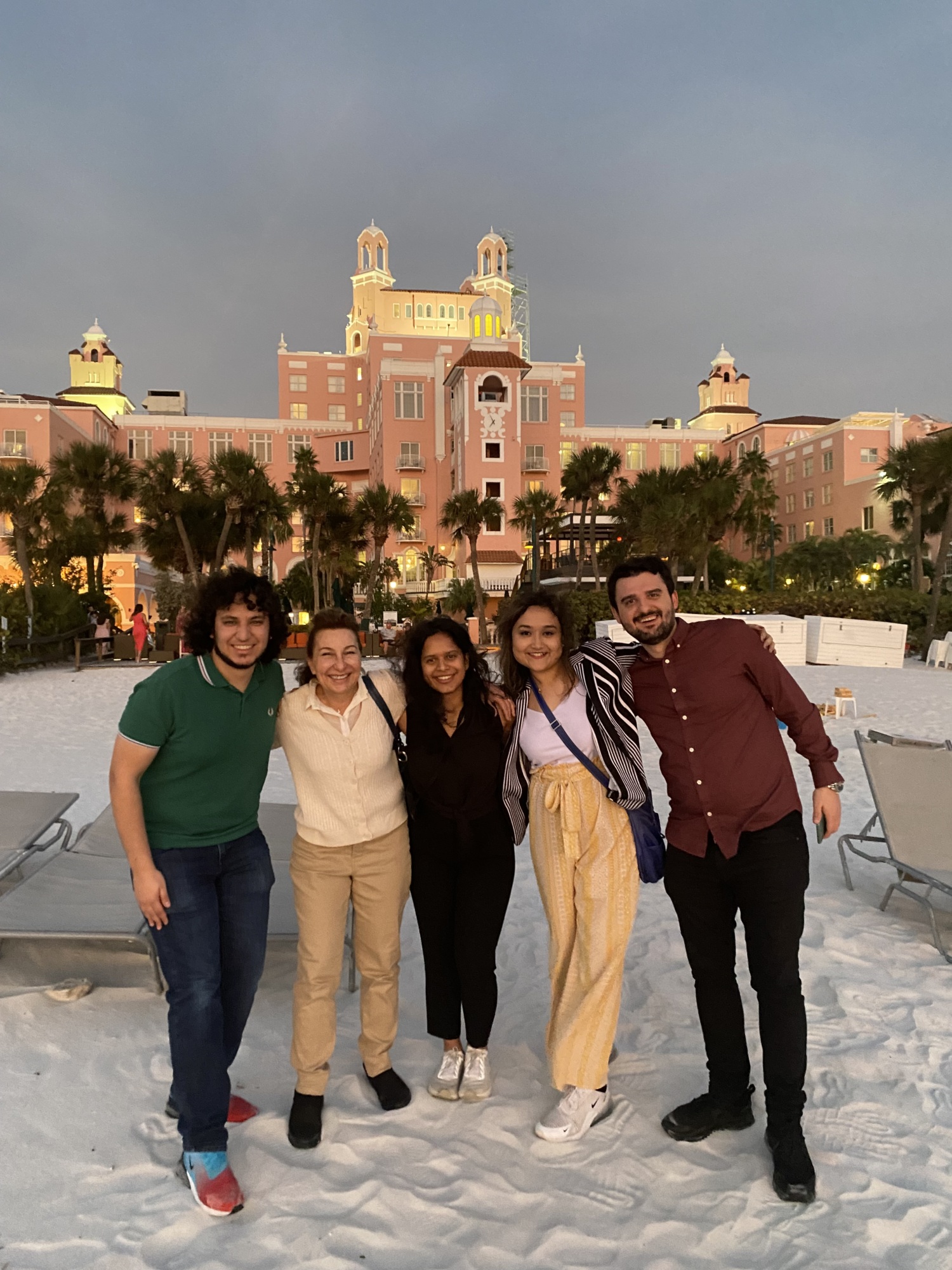 students in St. Petersburg during Field Lab course