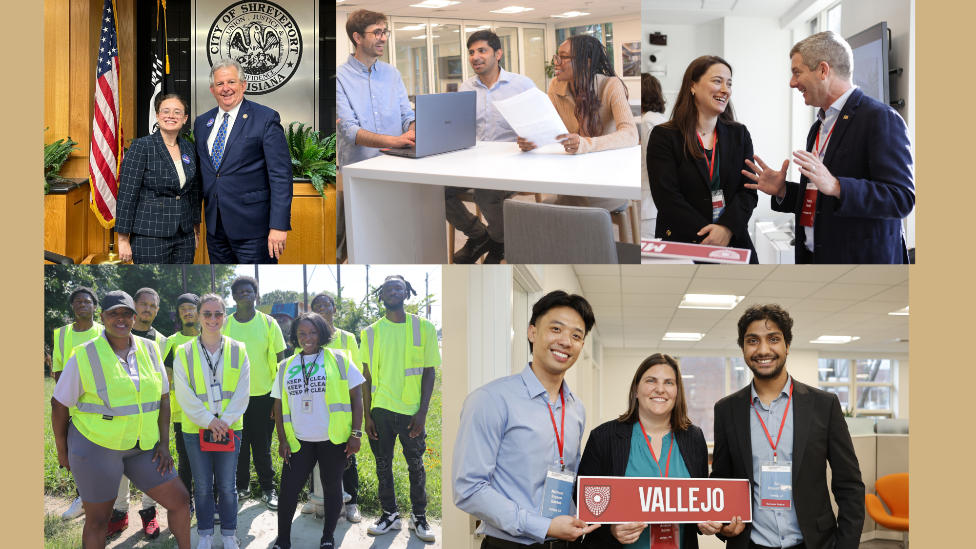 students and city leaders