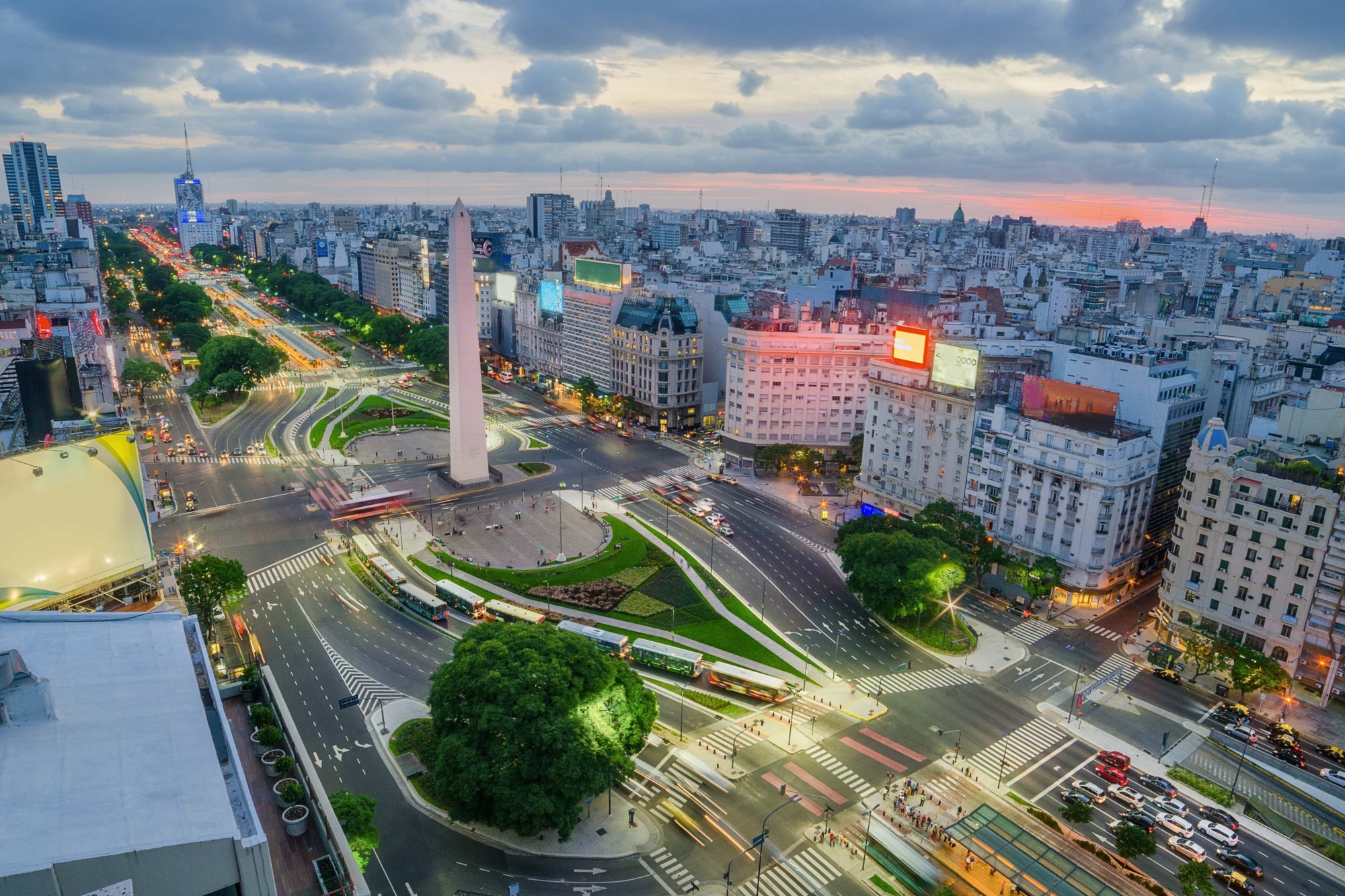 Buenos Aires aerial view