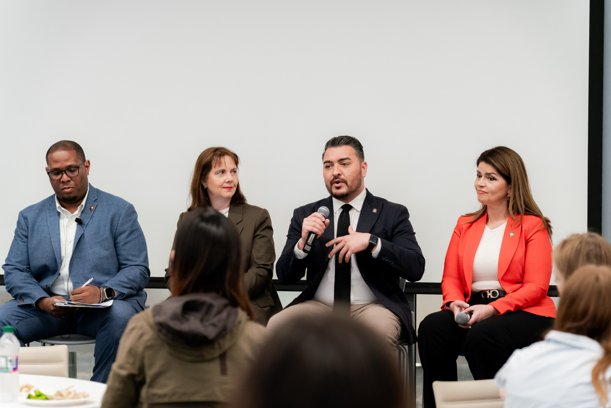 panel of speakers at HGSE