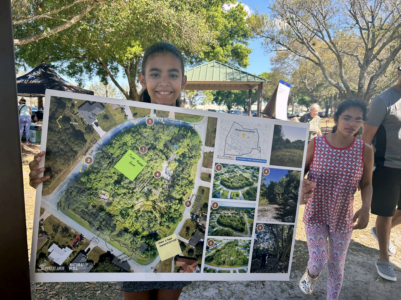 Port St Lucie young resident with park plan
